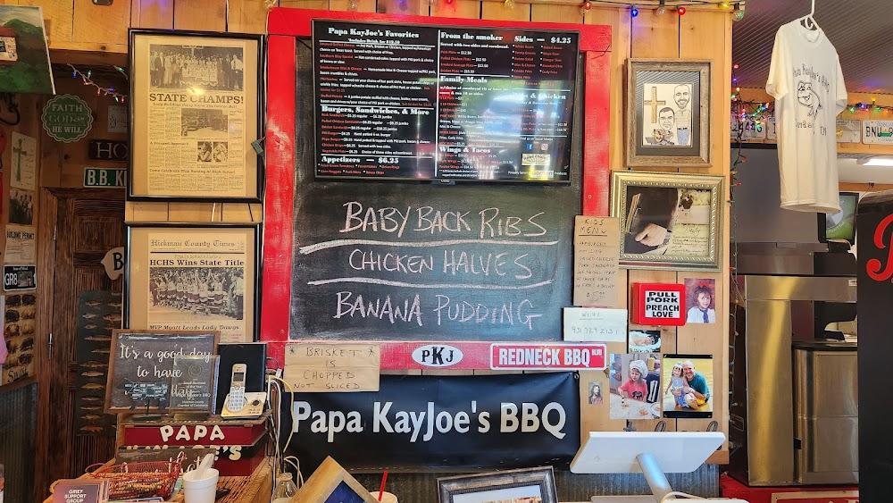 Papa Kayjoe's Bar B Que Menu image 4